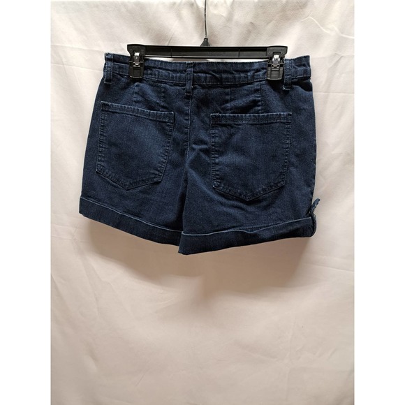 Level 25 Denim Stretch Tab Cuff 2 Patch front Pocket 2 back pockets Shorts 14 - Picture 2 of 4